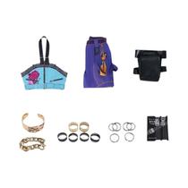 Kpop zoey cosplay traje peruca feminino meninas halloween carnaval comic-con festa role play outfits