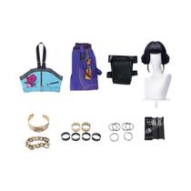 Kpop zoey cosplay traje peruca feminino meninas halloween carnaval comic-con festa role play outfits