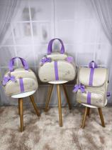 KR RK Bolsas Maternidade Mala G, Mala M, Mochila Luxo Eleganc