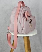 KR RK Bolsas Mini Mochila / Mochilinhas 2 em 1 PERSONALIZADAS