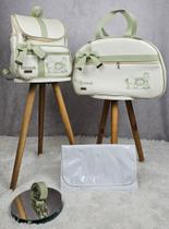 KR RK Bolsas Personalizado Kit Maternidade Mala e Mochila.