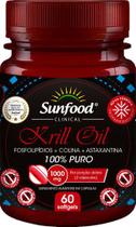 Krill Oil Fosfolipídios + Colina + Astaxantina - Sunfood