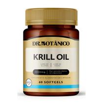 Krill oil oleo de krill 1.000mg 60 capsulas dr botanico