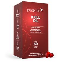 Krill Oil Ômega 3 500 mg Puravida