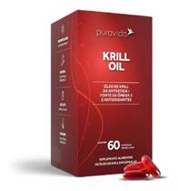 Krill Oil Ômega 3 Lipossomal Puravida 60 cápsulas