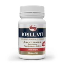 Krill Vit Vitafor Óleo de Krill 30 Cápsulas