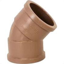 Krona Cotovelo Soldavel Pvc Liso Liso 32Mm X 45 - Kit C/10 Pc Krona Cotovelo Soldavel Pvc Liso Liso 32Mm X 45 - Kit C/10 Pc