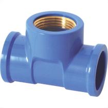 Krona Tee Azul 25Mm X 1/2 - Kit C/20 Pc Krona Tee Azul 25Mm X 1/2 - Kit C/20 Pc