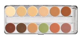 Kryolan Corretivo Dermacolor Paleta Bp1 12 Cores