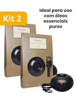 Kt 2 Aromatizador Elétrico Via Aroma USB Difusor Portátil de Óleos Essenciais Silencioso Compacto Kt 2 Aromatizador Elétrico Via Aroma USB Difusor Portátil de Óleos Essenciais Silencioso Compacto