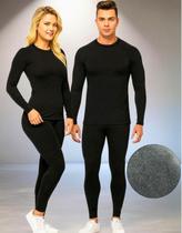 KT 2 Conjunto Segunda Pele Térmico Flanelado Unisex Premium