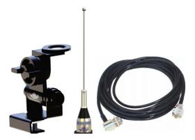 Kts Antena Movel 1/4 Vhf Cabo 5m S Porta Mala Ars Mv00bc