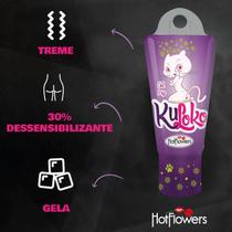 KU L0KO Gel Anal - Vibra, Gela e Tira o desconforto anal em 30%