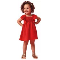 Kukie Vestido com Calcinha Vermelho