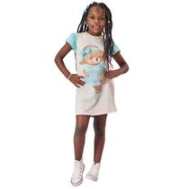 Kukie Vestido Molecotton Ursinha Bege Kukie Vestido Molecotton Ursinha Bege
