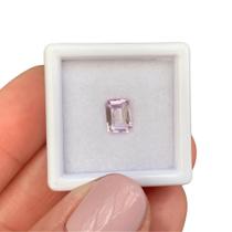 Kunzita Baguete Retangular 1,08ct