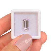 Kunzita Baguete Retangular 5,11ct