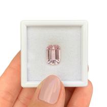 Kunzita Baguete Retangular 6,89ct