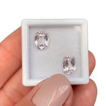 Kunzita Cushion Par 3,69ct