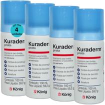 Kuraderm Prata Konig 100ml Kit Com 4 unidades