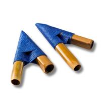 Kuripe de Bambu Azul Simples