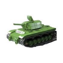 KV-2 Blocos De Construção De Tanque Pesado Exército Soviético Ww2 Tijolos Militares Brinquedos