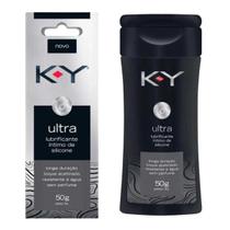 KY Gel Lubrificante Íntimo Ultra 50g Silicone Premium