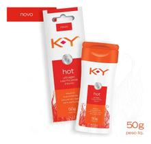 Ky Hot Gel Lubrificante Intimo Hot 50g