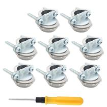 Kyuionty 8 Peças Conector de Cabo Tipo Abraçadeira 3/4 Polegada, Conector de Cabo com Abraçadeira em Liga de Zinco para Eletroduto Metálico, Protege os Cabos