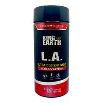 L.A. Óleo De Cártamo Ultra Concentrado 1000mg 120 Cápsulas - King Earth