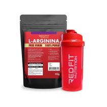 L-Arginina 150g - 100% Pura Importada - Red Fit Nutrition L-Arginina 150g - 100% Pura Importada - Red Fit Nutrition