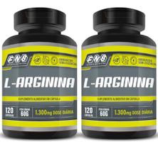 L-arginina 500mg 2 X 120 Cápsulas - Flora Nativa