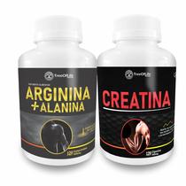 L-Arginina + Alanina 120 Comprimidos 1000mg + Creatina 120 Cápsulas 500mg