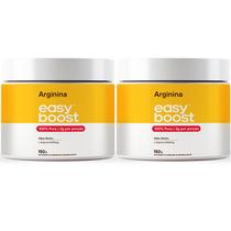L-arginina Easy Boost Arginina Em Pó 3000mg 300g Kit 2x