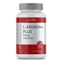 L-Arginina Plus 500mg 60 Cápsulas Lauton Nutrition