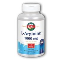 L-Arginina SR 120 Tabs da Kal (pacote com 4)