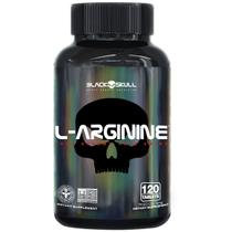 L-arginine - aminoácido - 120 tabletes - BLACK SKULL