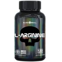 L-arginine - Aminoácido - 120 Tabletes Black Skull
