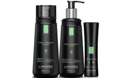 L'arrëe Curly Therapy Shampoo 300ml+ActiveIn 250ml+Óleo 45ml