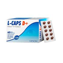 L- Caps D+ Ômega 3 + Vitamina D 60 Cápsulas - Genom