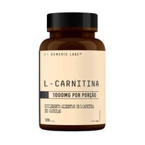 L-Carnitina - (120 cápsulas) - Generic Labs
