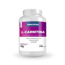 L-Carnitina 120caps New Nutrition
