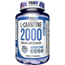 L-Carnitina 2000 + 250mcg Cromo - 60 Tabletes - ProFit