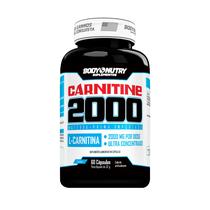 L Carnitina 2000 mg Pura 60 capsulas Sem Sabor Ultra Concentrado