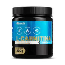 L-Carnitina 200g Growth Supplements - Sabor Natural
