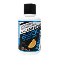 L-carnitina 2300 com chromium 480ml sabor laranja