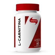 L Carnitina 60 Capsulas 530mg Vitafor