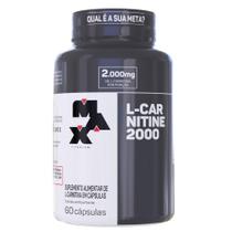 L- Carnitine 2000mg 60 Cápsulas - Max Titanium Sabor Sem Sabor L- Carnitine 2000mg 60 Cápsulas - Max Titanium Sabor Sem Sabor