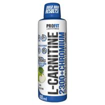 L Carnitine Carnitina C/ Cromo 2300 480ml Queimador Gordura Profit Labs
