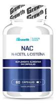 L-cisteina Nac Growth Supplements 60 Cápsulas Sem Sabor